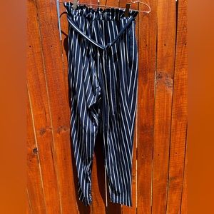 Stripped blue pants